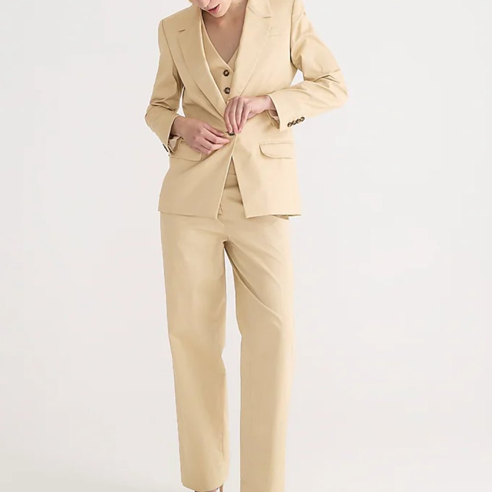 NWT Willa blazer in lightweight chino - Picture 4 of 13
